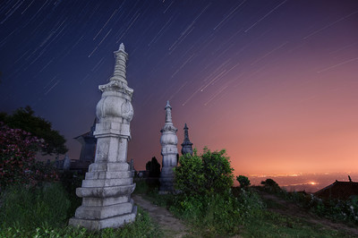 黑糜峰的观星一夜